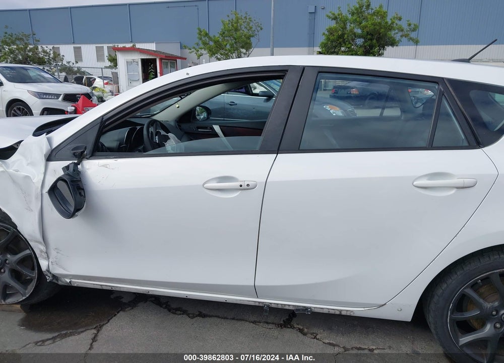 2013 MAZDA SPEED3 TOURING VIN: JM1BL1L40D1769666