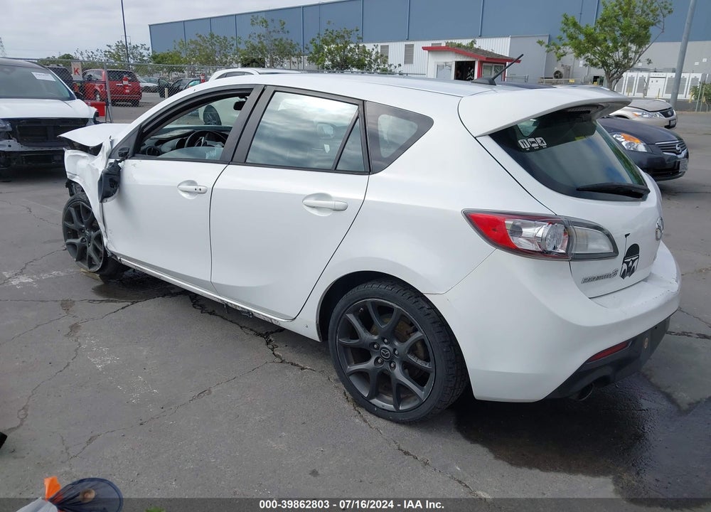 2013 MAZDA SPEED3 TOURING VIN: JM1BL1L40D1769666