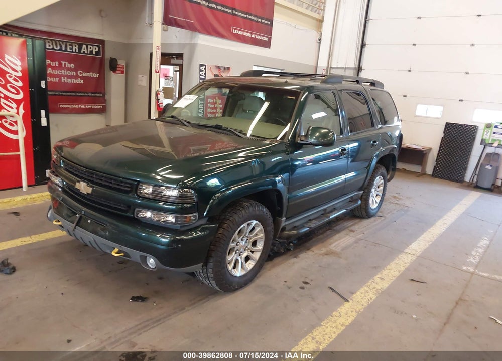 2002 CHEVROLET TAHOE Z71 VIN: 1GNEK13Z62R242006