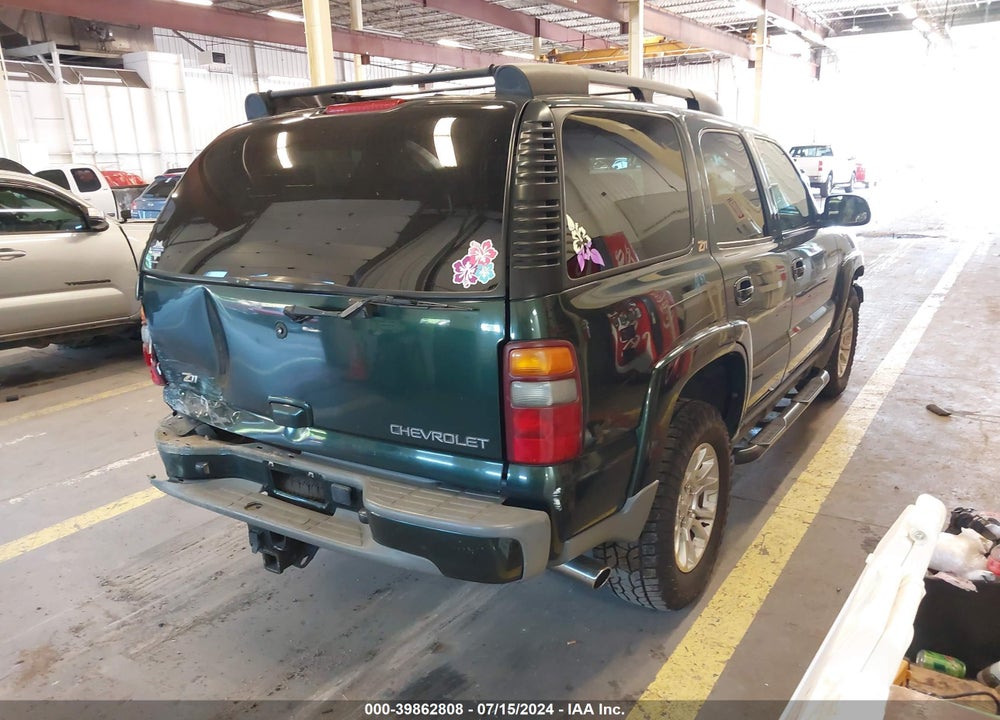 2002 CHEVROLET TAHOE Z71 VIN: 1GNEK13Z62R242006