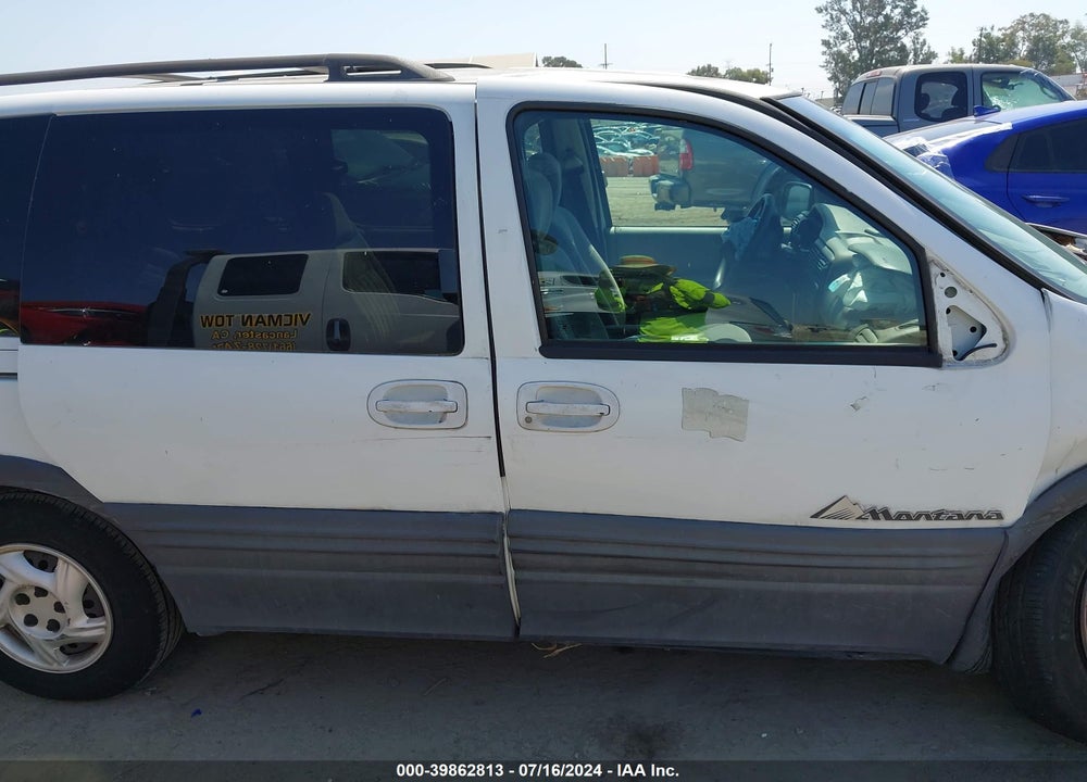 2003 PONTIAC MONTANA V16 VIN: 1GMDU23E93D165398