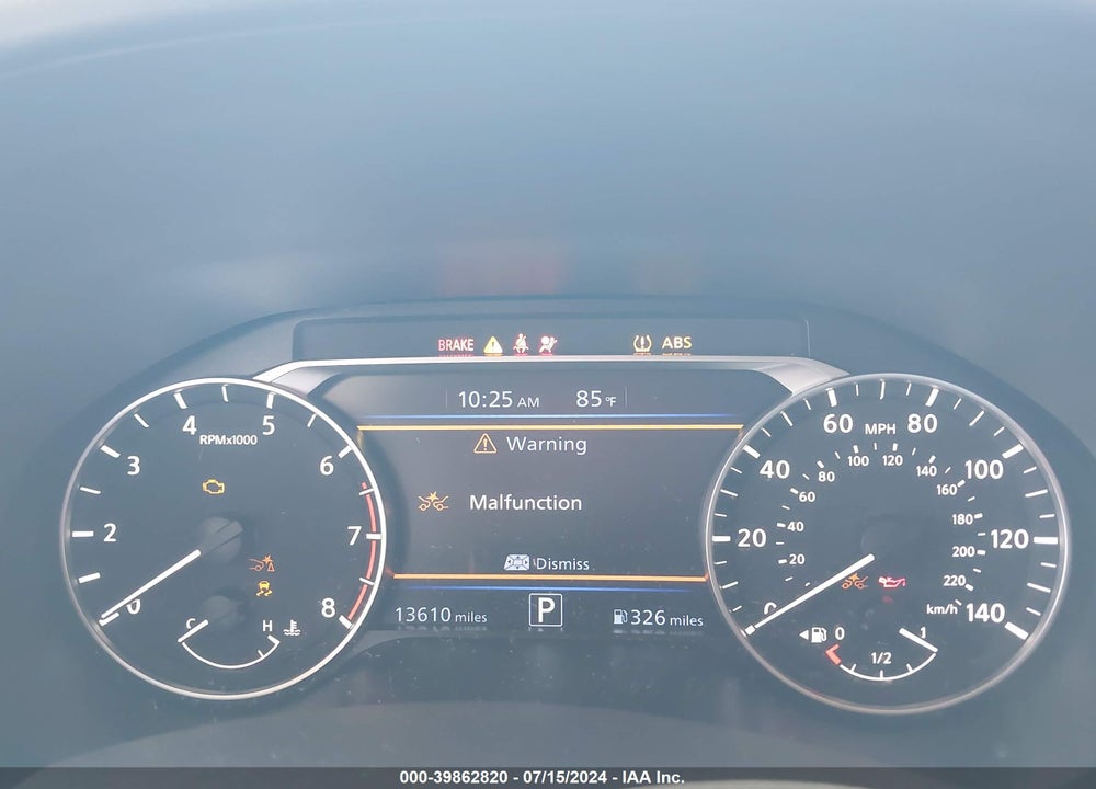 2023 NISSAN ALTIMA SR FWD VIN: 1N4BL4CV0PN376926