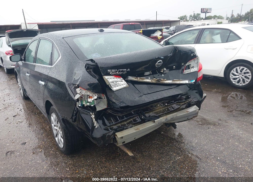 2014 NISSAN SENTRA SV VIN: 3N1AB7AP7EL630338