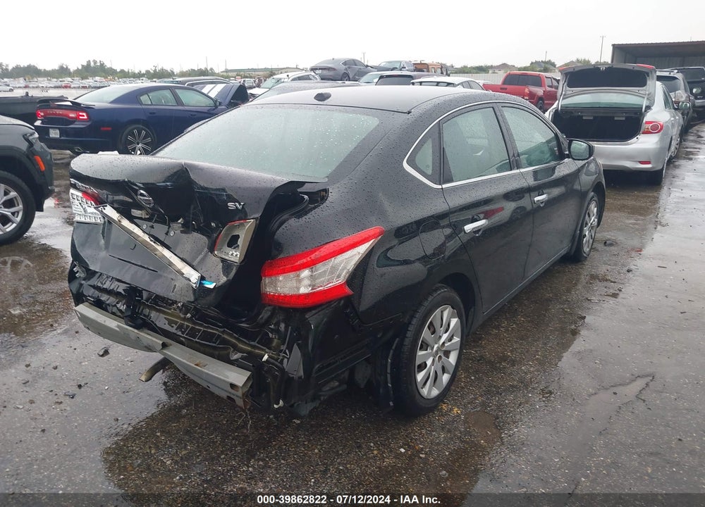 2014 NISSAN SENTRA SV VIN: 3N1AB7AP7EL630338