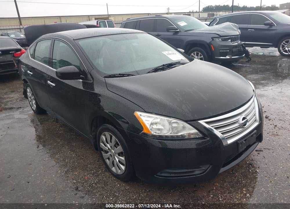 2014 NISSAN SENTRA SV VIN: 3N1AB7AP7EL630338