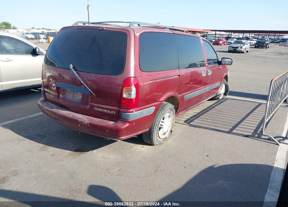 2003 CHEVROLET VENTURE LS VIN: 1GNDX03E43D232884