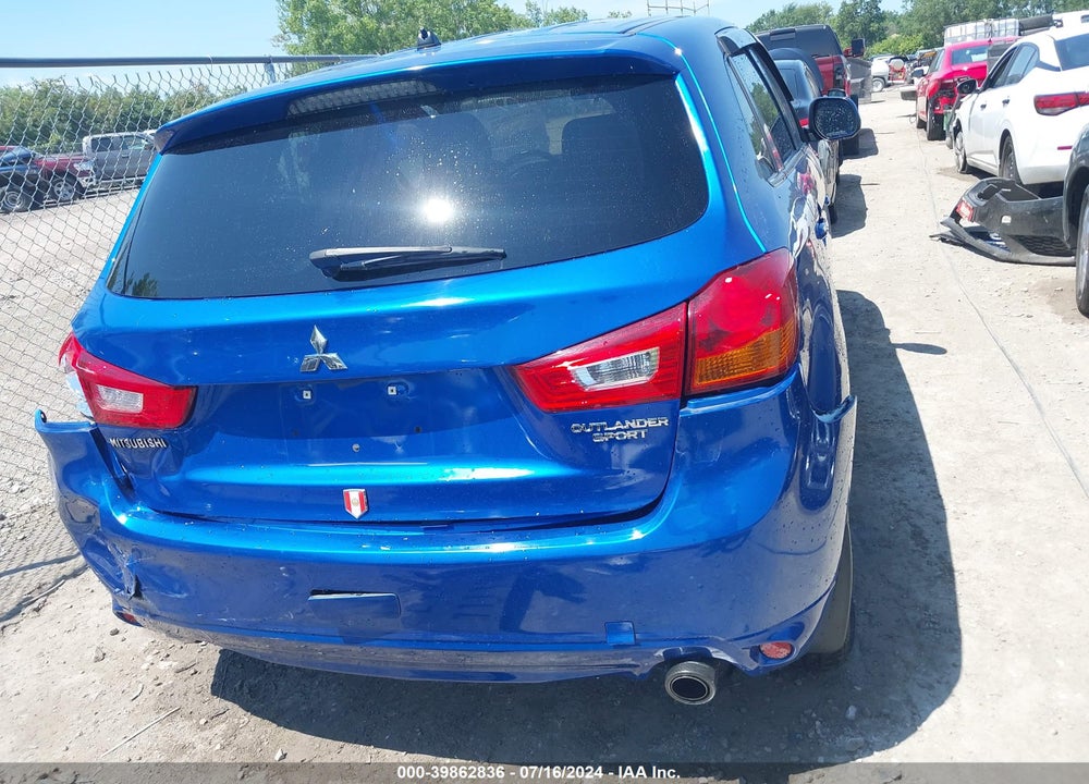2015 MITSUBISHI OUTLANDER SPORT ES VIN: 4A4AR3AU9FE053958