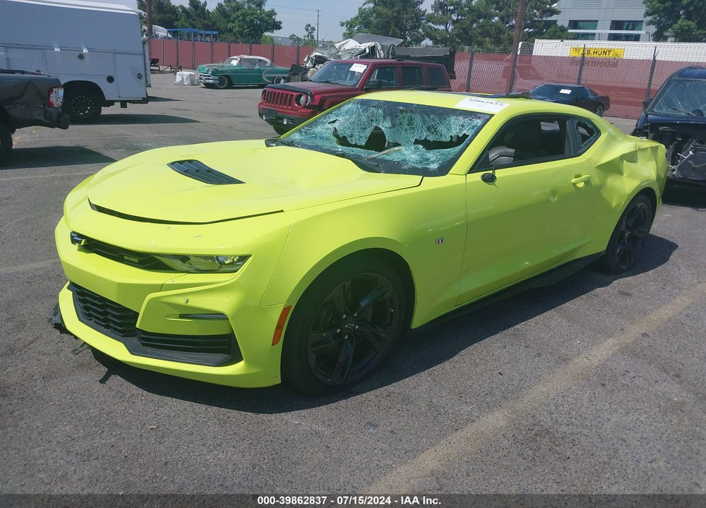 2020 CHEVROLET CAMARO RWD 2SS VIN: 1G1FH1R77L0102630