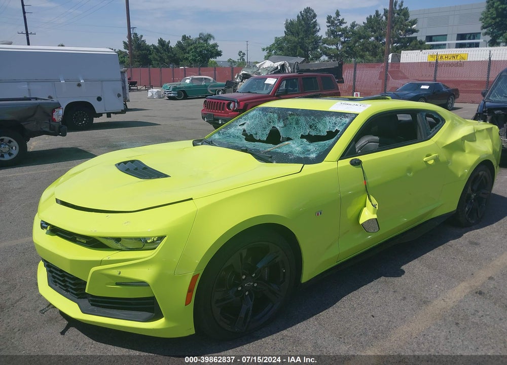 2020 CHEVROLET CAMARO RWD 2SS VIN: 1G1FH1R77L0102630