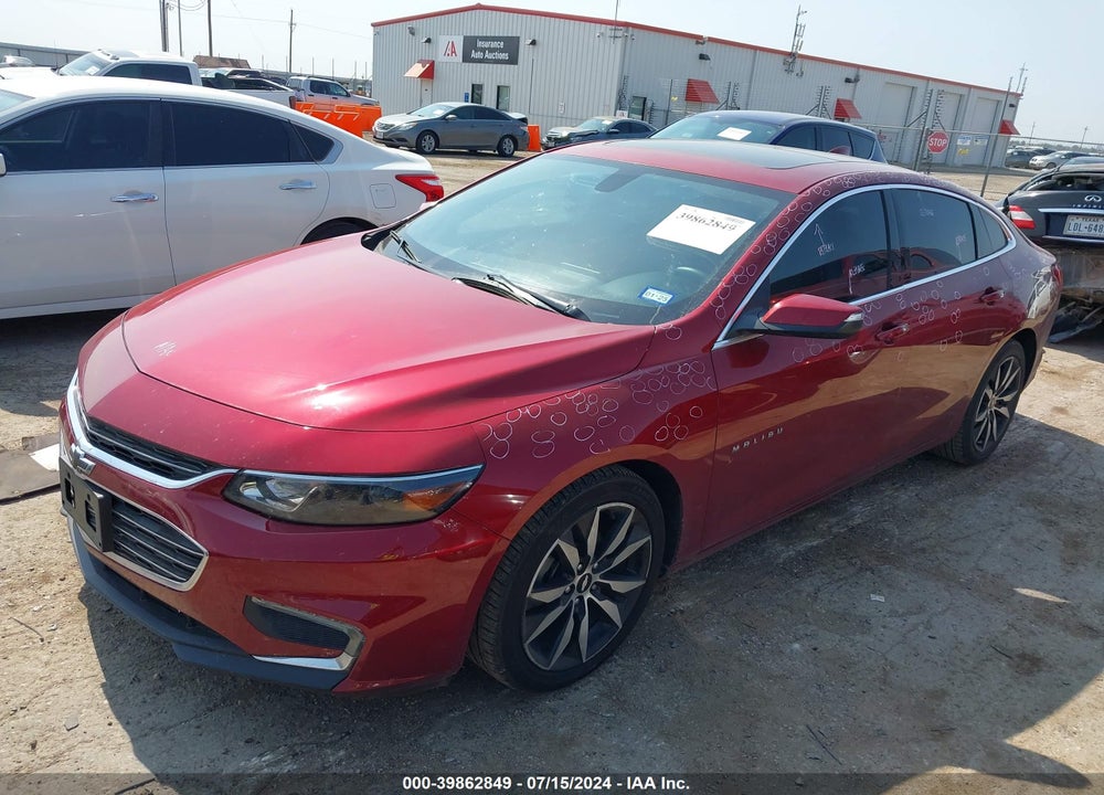 2018 CHEVROLET MALIBU LT VIN: 1G1ZD5ST4JF103560
