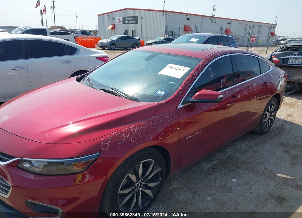 2018 CHEVROLET MALIBU LT VIN: 1G1ZD5ST4JF103560