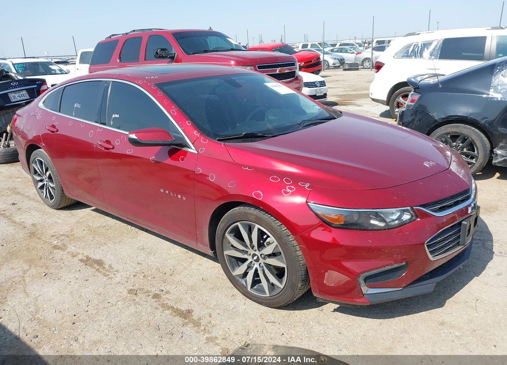 2018 CHEVROLET MALIBU LT VIN: 1G1ZD5ST4JF103560