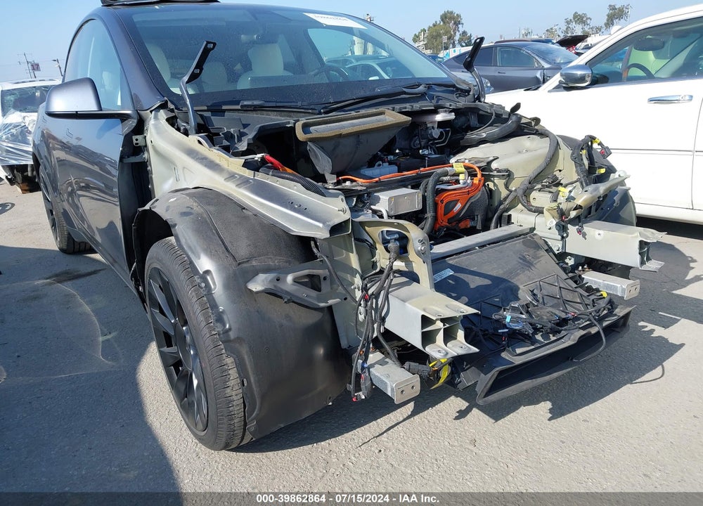2021 TESLA MODEL Y STANDARD RANGE REAR-WHEEL DRIVE VIN: 5YJYGDED8MF181356