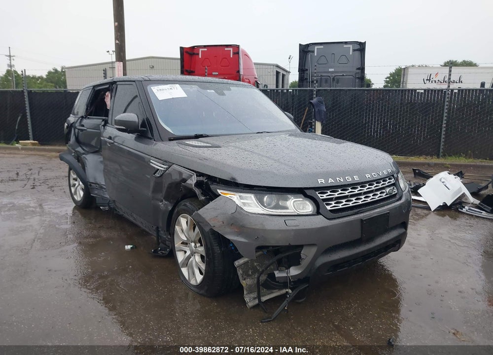 2016 LAND ROVER RANGE ROVER SPORT 3.0L V6 SUPERCHARGED HSE VIN: SALWR2VF2GA580647
