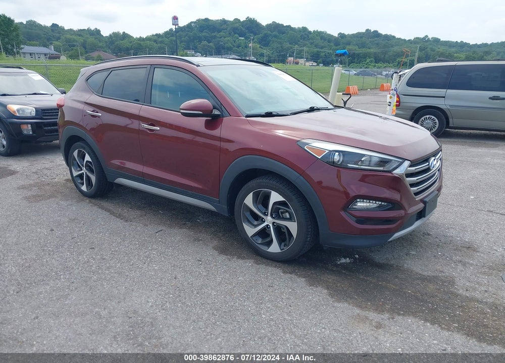 2017 HYUNDAI TUCSON LIMITED VIN: KM8J3CA22HU275883