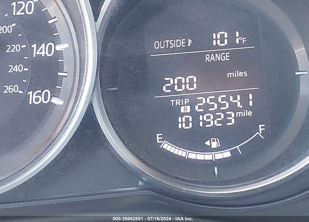 2016 MAZDA CX-5 TOURING VIN: JM3KE2CY3G0652846