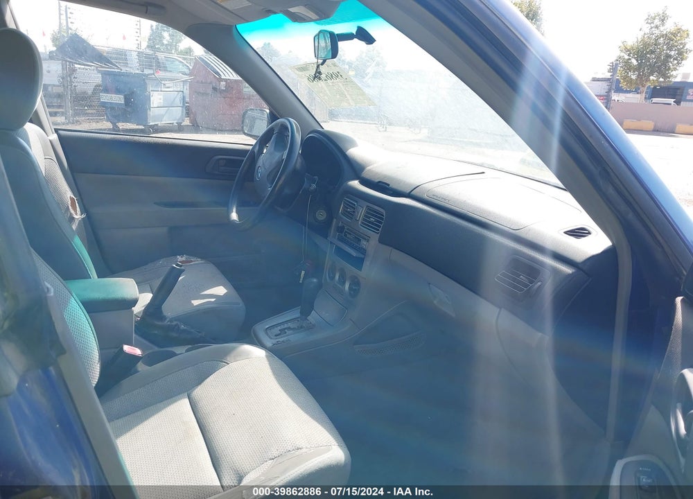 2003 SUBARU FORESTER X VIN: JF1SG63653H728030