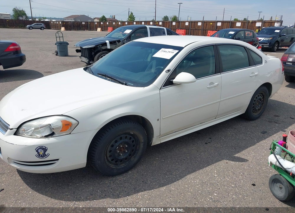 2009 CHEVROLET IMPALA POLICE VIN: 2G1WS57M691294931
