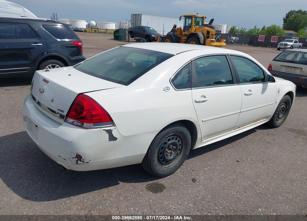 2009 CHEVROLET IMPALA POLICE VIN: 2G1WS57M691294931