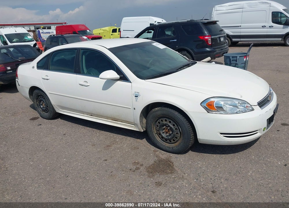 2009 CHEVROLET IMPALA POLICE VIN: 2G1WS57M691294931