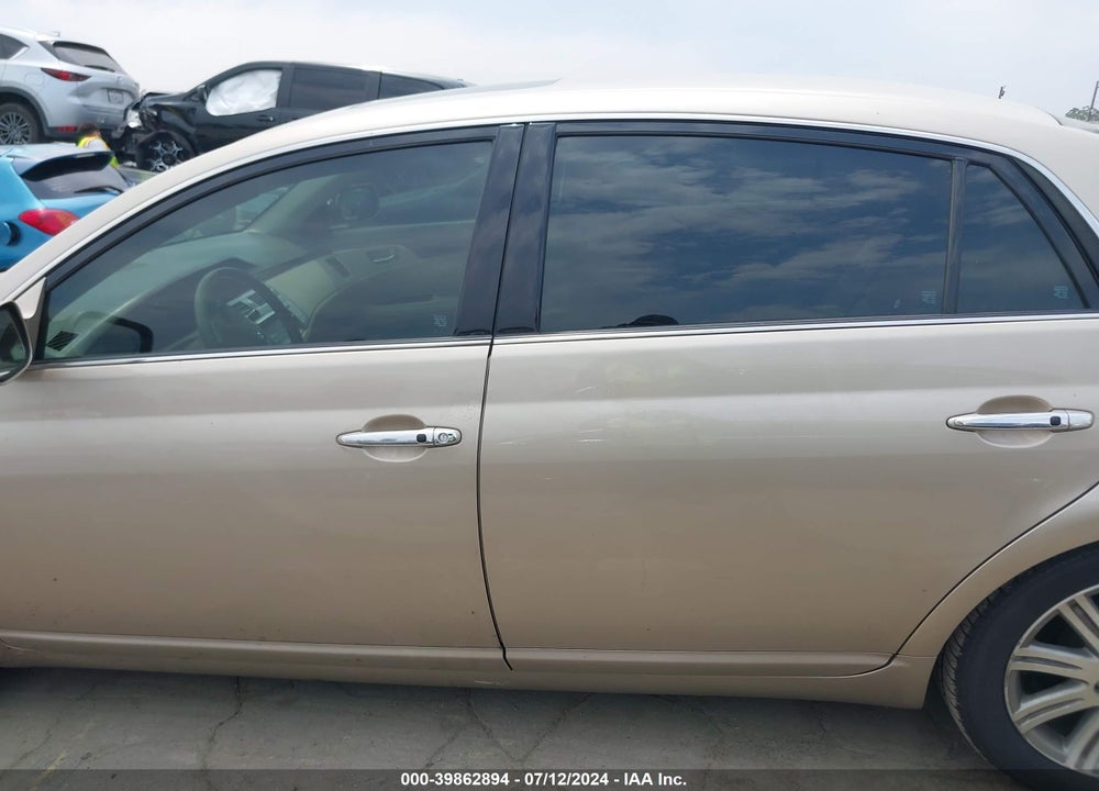 2008 TOYOTA AVALON LIMITED VIN: 4T1BK36B08U314907
