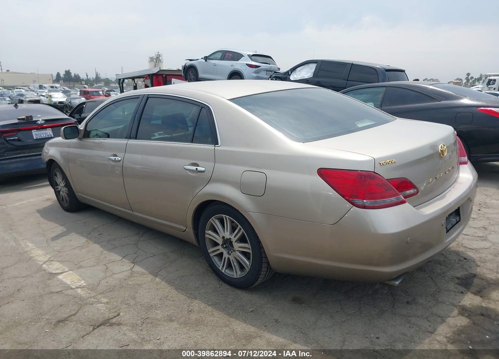 2008 TOYOTA AVALON LIMITED VIN: 4T1BK36B08U314907