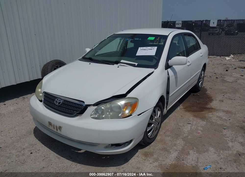 2005 TOYOTA COROLLA LE VIN: JTDBR32E752050334