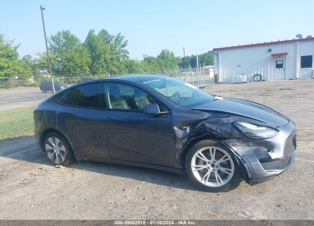 2021 TESLA MODEL Y LONG RANGE DUAL MOTOR ALL-WHEEL DRIVE VIN: 5YJYGDEE2MF068284