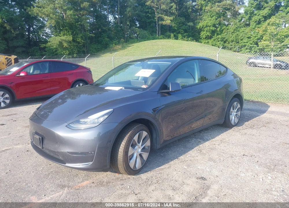 2021 TESLA MODEL Y LONG RANGE DUAL MOTOR ALL-WHEEL DRIVE VIN: 5YJYGDEE2MF068284