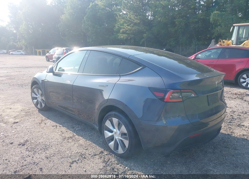 2021 TESLA MODEL Y LONG RANGE DUAL MOTOR ALL-WHEEL DRIVE VIN: 5YJYGDEE2MF068284