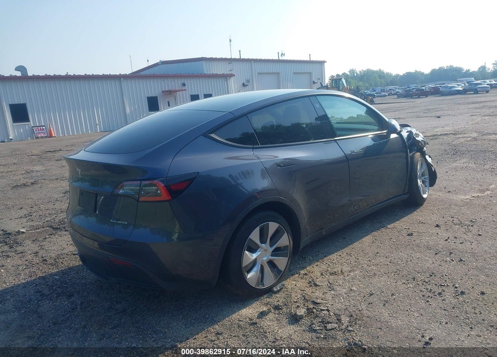 2021 TESLA MODEL Y LONG RANGE DUAL MOTOR ALL-WHEEL DRIVE VIN: 5YJYGDEE2MF068284