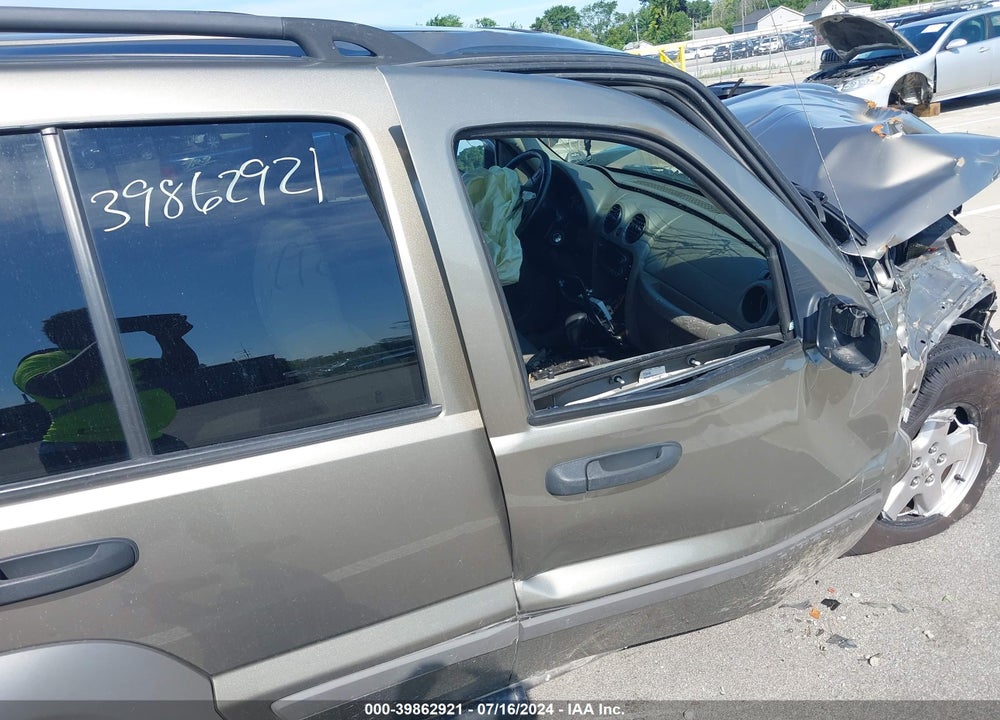2007 JEEP LIBERTY SPORT VIN: 1J4GL48K07W716384