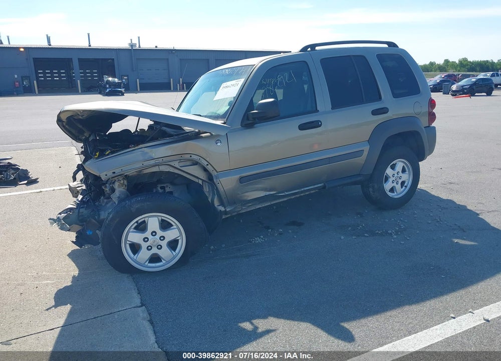 2007 JEEP LIBERTY SPORT VIN: 1J4GL48K07W716384