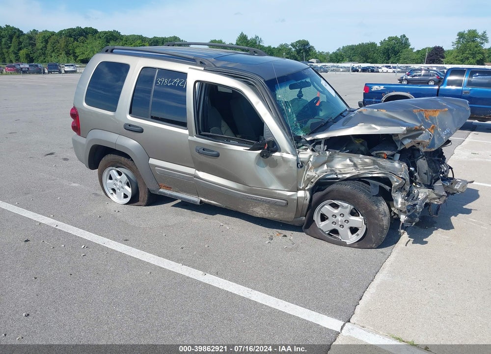 2007 JEEP LIBERTY SPORT VIN: 1J4GL48K07W716384