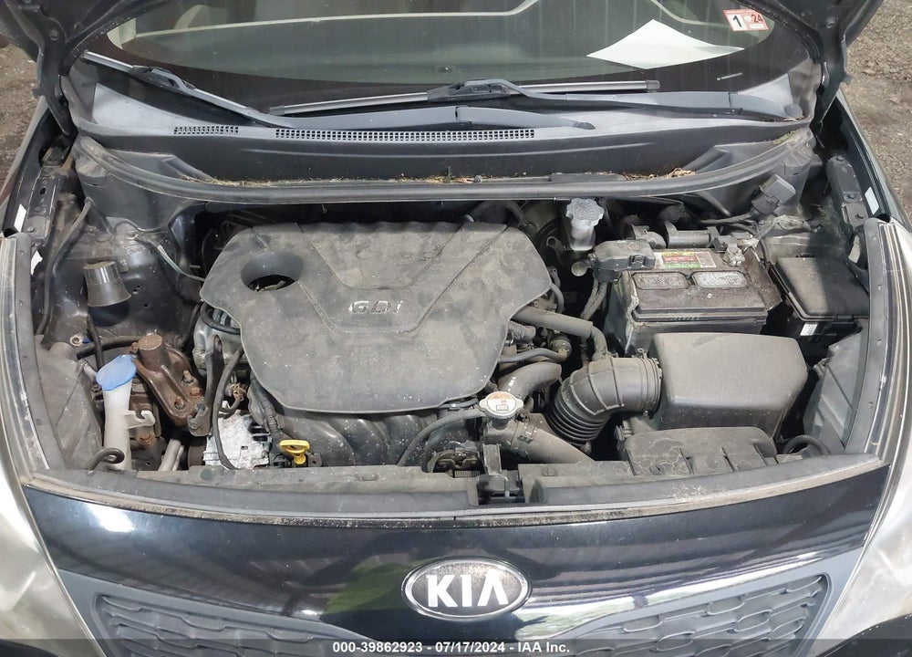 2013 KIA RIO LX VIN: KNADM4A3XD6141681