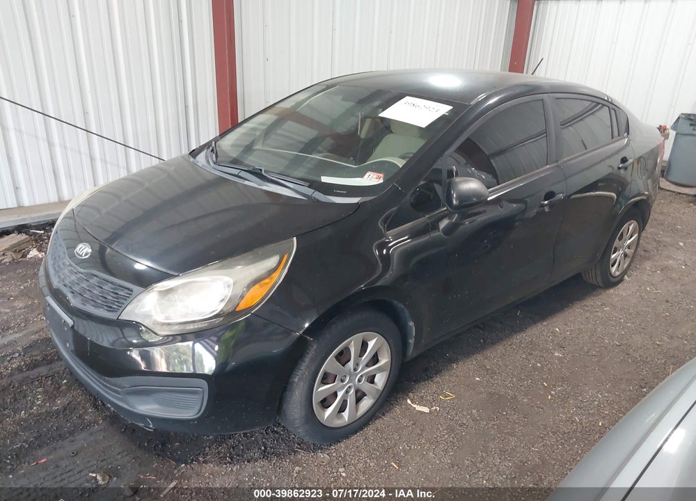 2013 KIA RIO LX VIN: KNADM4A3XD6141681