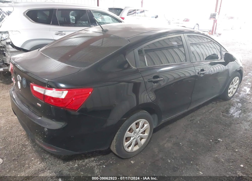 2013 KIA RIO LX VIN: KNADM4A3XD6141681