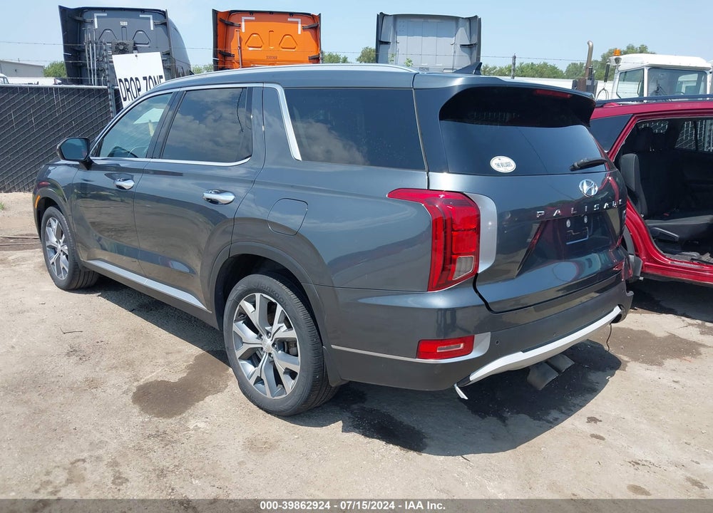 2021 HYUNDAI PALISADE SEL VIN: KM8R4DHE8MU240328