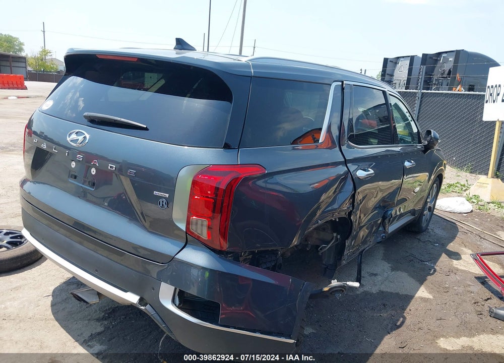 2021 HYUNDAI PALISADE SEL VIN: KM8R4DHE8MU240328