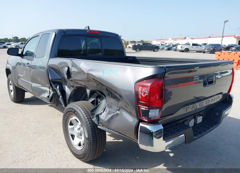 2022 TOYOTA TACOMA SR5 VIN: 3TYRX5GN8NT038134
