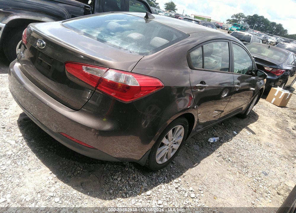 2014 KIA FORTE LX VIN: KNAFX4A61E5158886