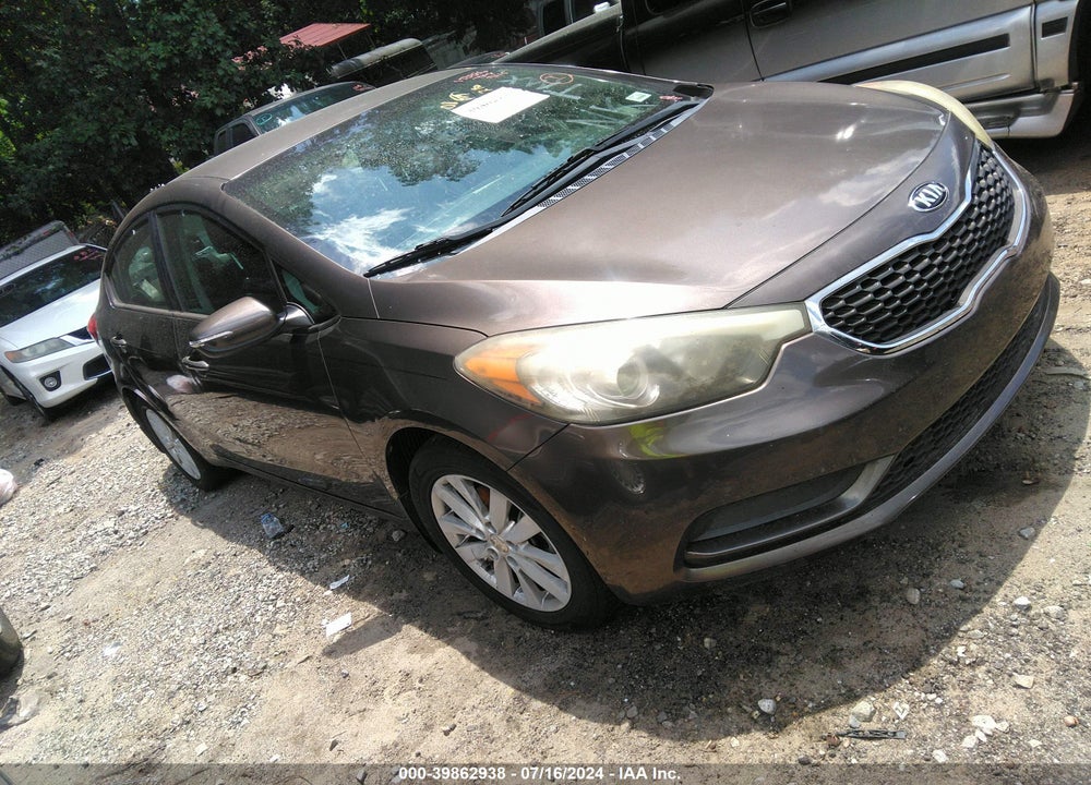 2014 KIA FORTE LX VIN: KNAFX4A61E5158886