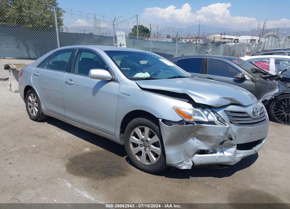 2007 TOYOTA CAMRY HYBRID VIN: JTNBB46K273037669