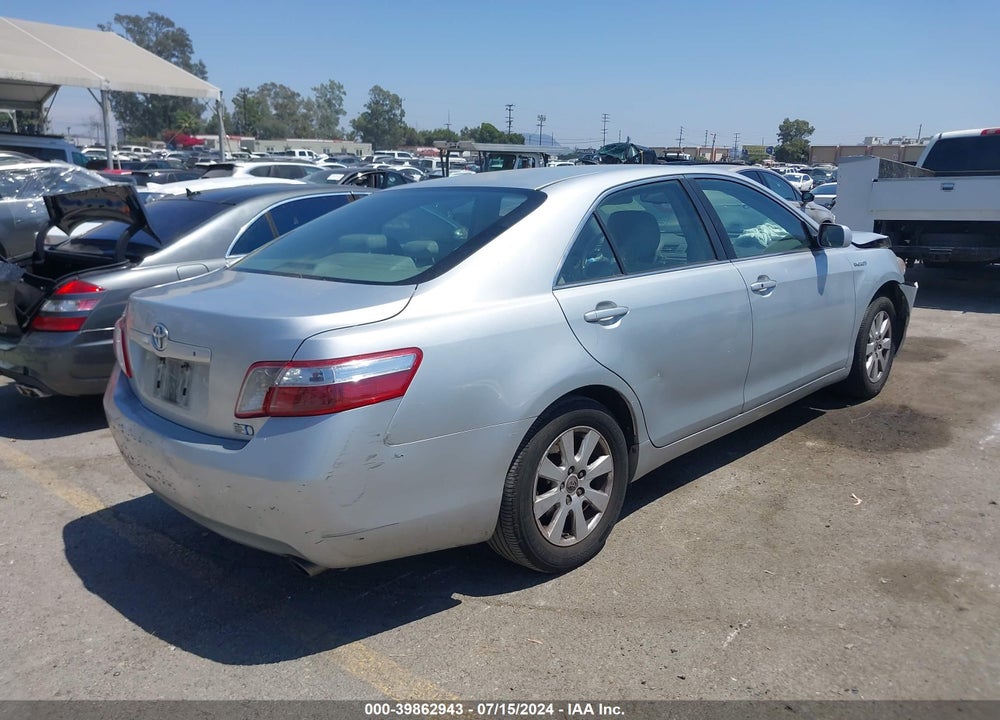 2007 TOYOTA CAMRY HYBRID VIN: JTNBB46K273037669