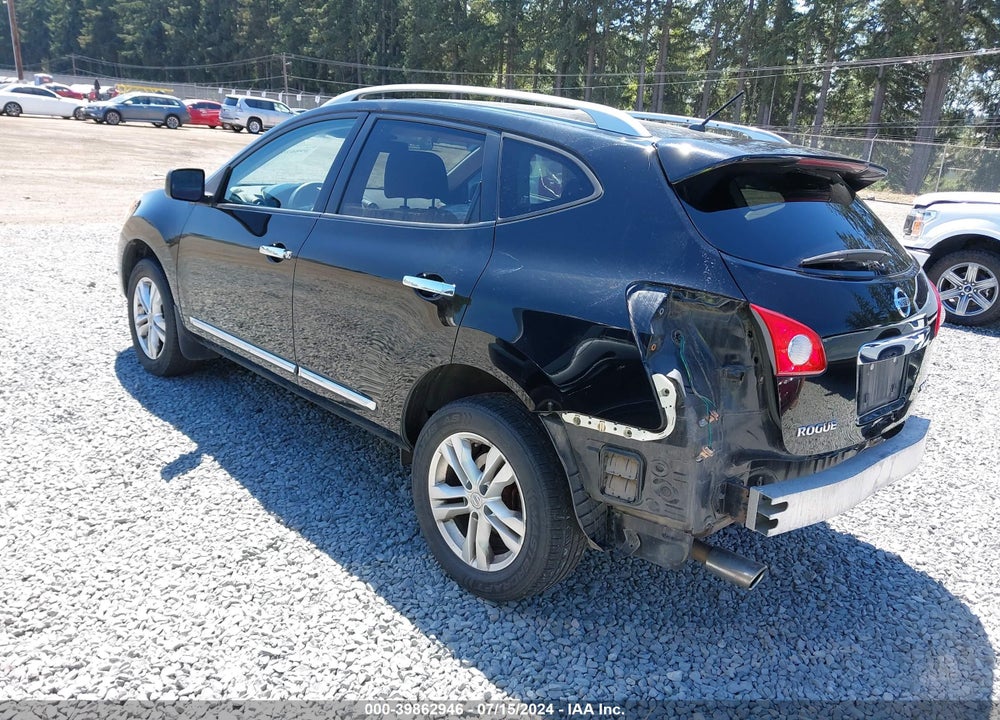 2013 NISSAN ROGUE S/SV/SV W/SL PKG VIN: JN8AS5MV3DW138642