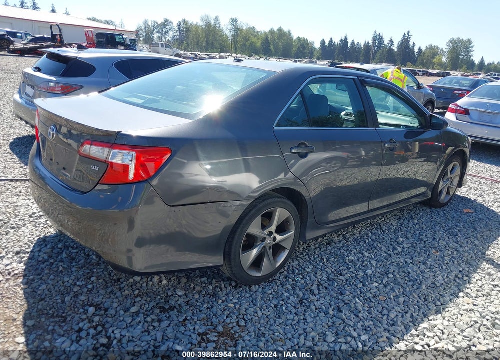 2012 TOYOTA CAMRY SE V6 VIN: 4T1BK1FK8CU006705