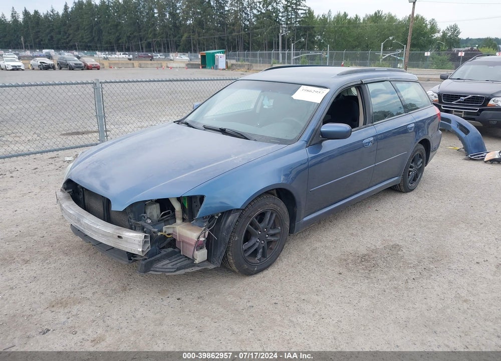 2005 SUBARU LEGACY 2.5I VIN: 4S3BP616257378720