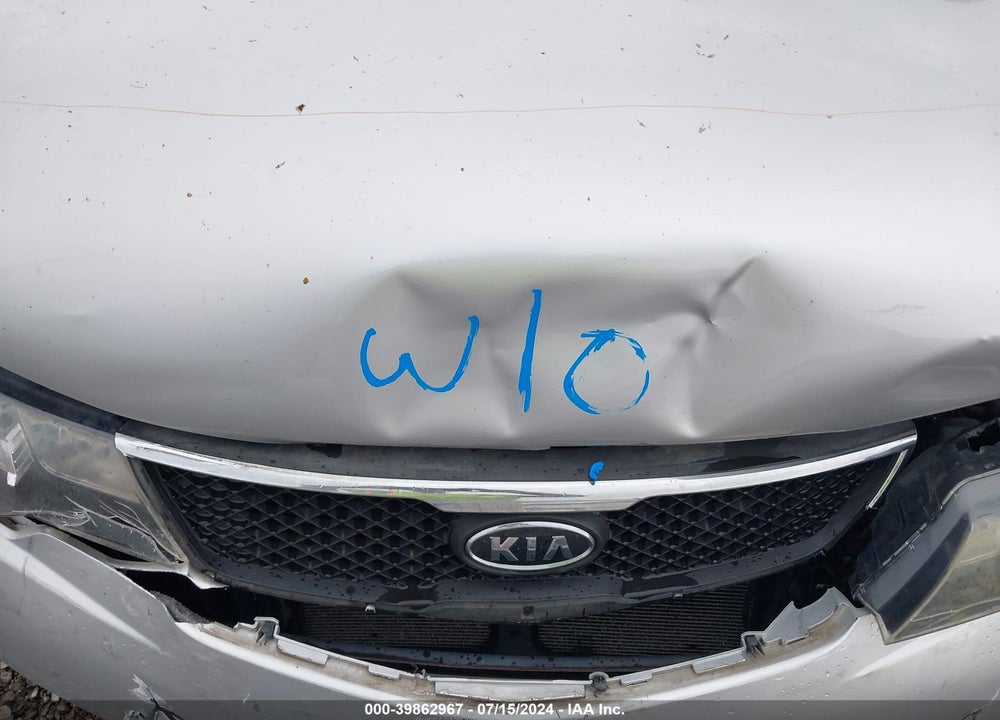 2010 KIA FORTE EX VIN: KNAFU4A20A5250037