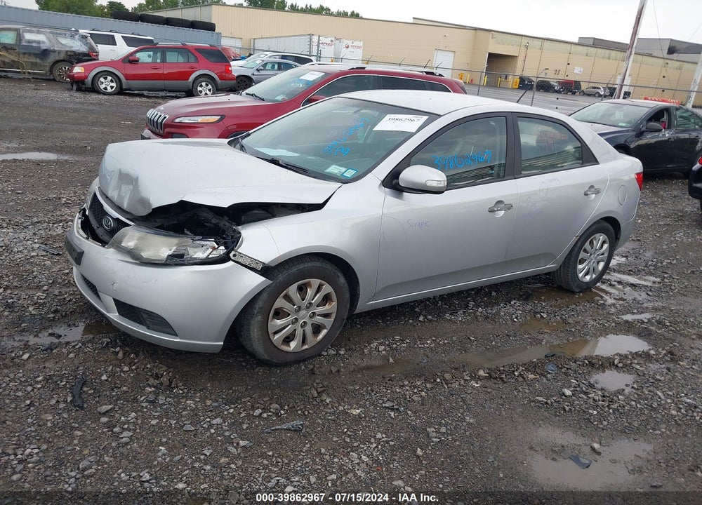 2010 KIA FORTE EX VIN: KNAFU4A20A5250037