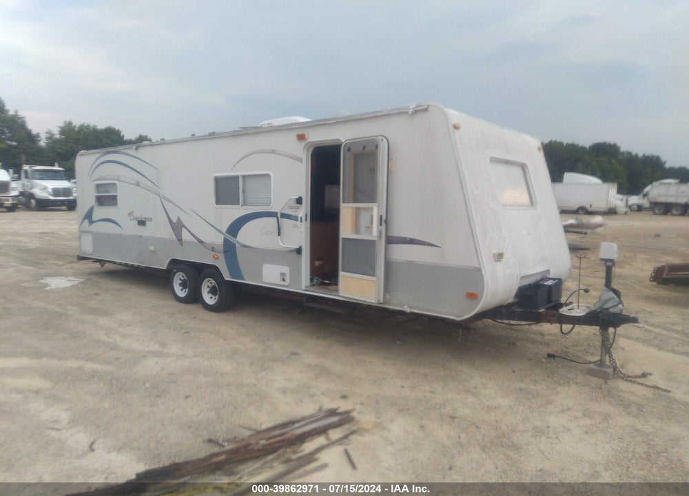 2005 COACHMEN CAPTI271DS TRAVEL TRLR VIN: 1TC2B486253001504